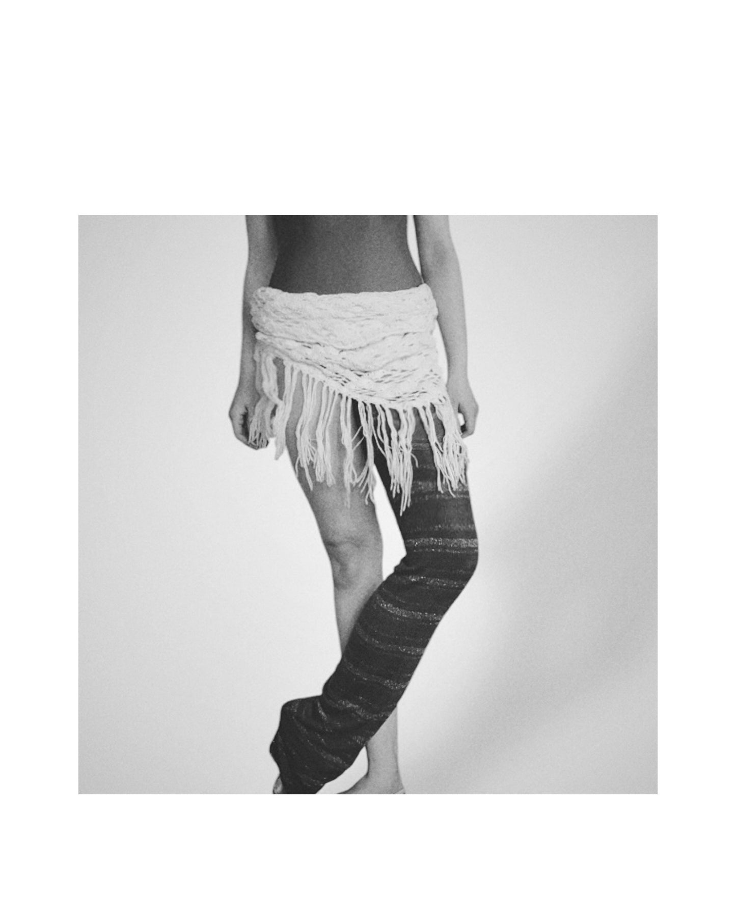 Rubiawear Striped Legwarmers